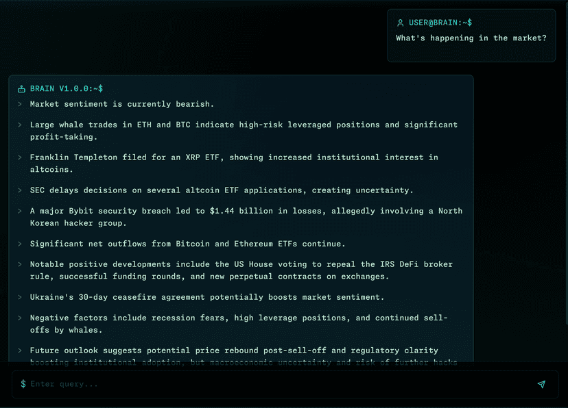 Tynar Assistant Interface